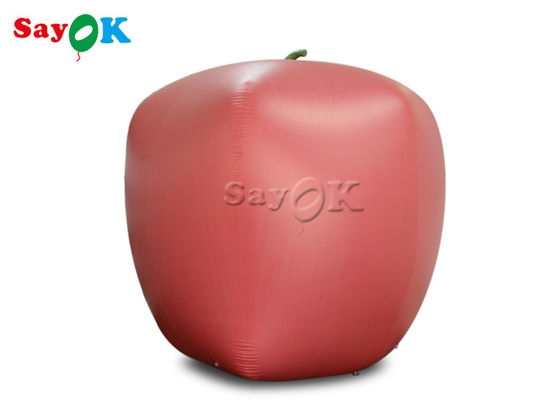 modello gonfiabile For Rental Business del pallone di Apple della frutta rossa gigante di 2m