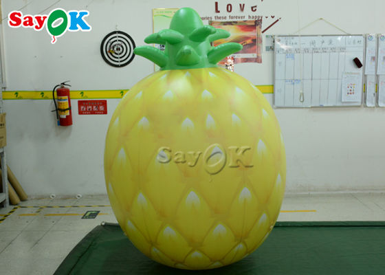 Palloni gonfiabili d'attaccatura gialli della frutta dell'ananas di 1.5mH 5ft