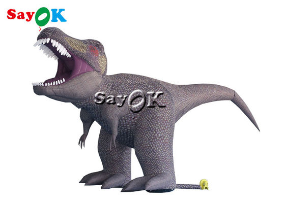 Pubblicità Modello gonfiabile di dinosauro gigante da 5 metri per l'esposizione di Halloween