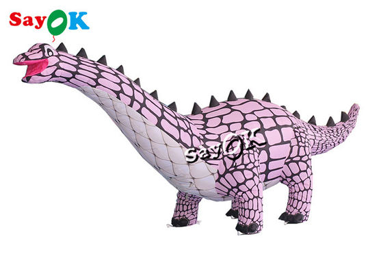 Personaggi pubblicitari gonfiabili 1m / 3.3ft alto grandezza naturale Ankylosaurus Dinosauro gonfiabile con soffiatore per decorazione del cortile