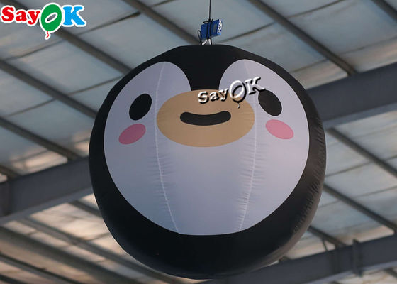 Pallone d'accensione gonfiabile 5ft su misura del pinguino della decorazione di 1.5m