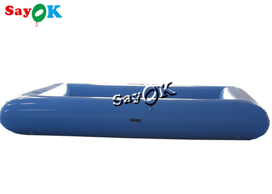 Piscine gonfiabili giocattoli azzurro piccolo commerciale bambini piscina gonfiabile con pompa 4x4x0.6mH