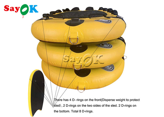 Pollici di galleggiamento di Mat Rescue Inflatable Surfing Board 68.9*37.4*5.9