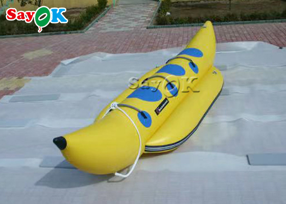 Barca di banana gonfiabile del singolo ente di 10 persone per il gioco dell'acqua