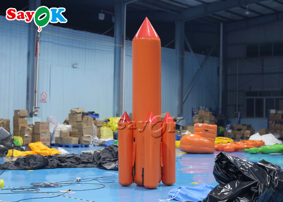 Gonfiabile gigante 5m Evento Gonfiabile Promozionale Sport Giochi Blow Up Rocket Game