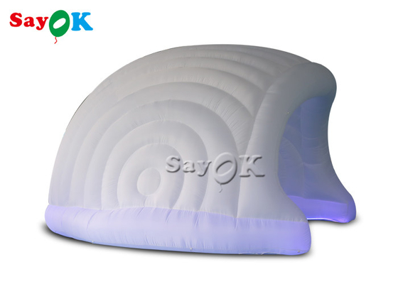 Il casco portatile del semicerchio della tenda gonfiabile dell'aria modella la tenda gonfiabile della fase