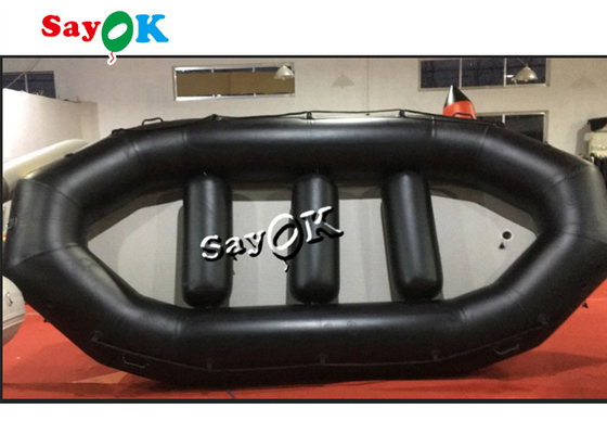 Barca trasportante di gomma sport acquatico nero gonfiabile dei crogioli 4.85m di PVC dello SGS del piccolo