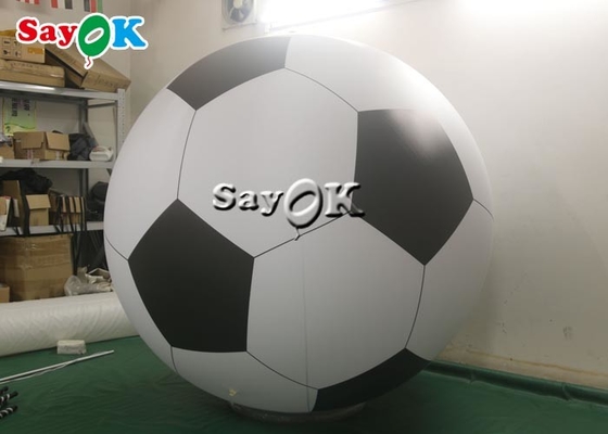 Aerostati gonfiabili di sport della palla di calcio rotondo di forma