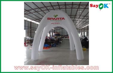 All'aperto tenda gonfiabile Tenda gonfiabile da campo da esterno di tessuto Oxford o PVC Bianco Tende gonfiabili da campeggio Marquee in vendita