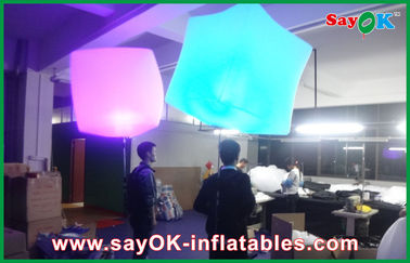 Palla gonfiabile dello zaino di pubblicità LED con stampa di logo