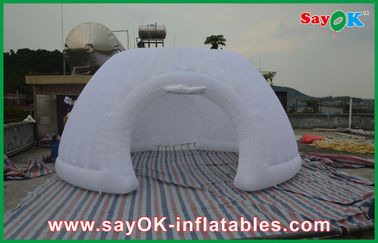 Tenda gonfiabile di tela di Oxford, tenda gonfiabile di lusso a LED, tenda da festa.