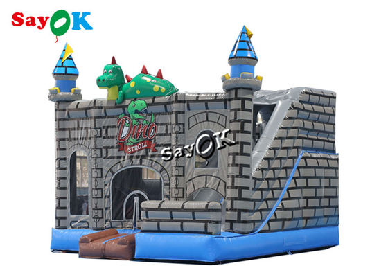 Scorrevole di Dino Stroll Inflatable Bounce House con la palla Pit Pool