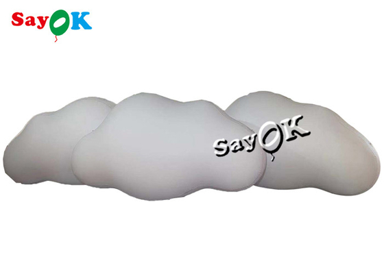 soffitto gonfiabile su ordinazione 10ft dei prodotti di 3m che appende il pallone della nuvola del PVC con le luci del LED