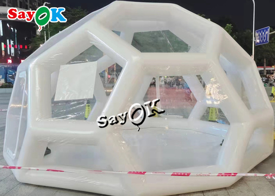Tenda gonfiabile della bolla della tenda 3x3m di pop-up gonfiabile trasparente dell'hotel chiara trasparente per gli eventi