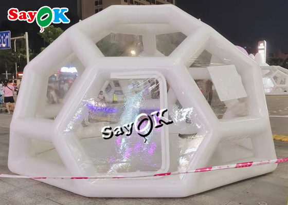 Tenda gonfiabile della bolla della tenda 3x3m di pop-up gonfiabile trasparente dell'hotel chiara trasparente per gli eventi