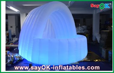 La tenda gonfiabile all'aperto di manifestazione panno di Oxford/del PVC LED, ha personalizzato la contro tenda gonfiabile del lavoro del LED Antivari