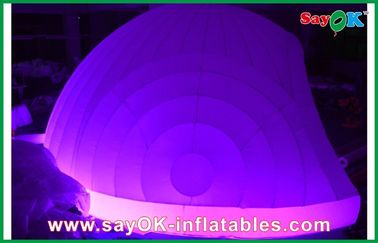 Tenda gonfiabile personalizzata LED per feste / mostre Casco Nightclub Tenda gonfiabile per feste