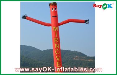 Ballerino/cielo gonfiabili dell'aria di pubblicità durevole di nylon di Inflatable Red Rip-Stop del ballerino del cielo
