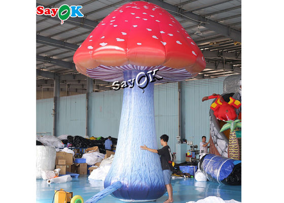 fungo gonfiabile colorato di stampa pieno 16.5ft di 5m con l'aeratore