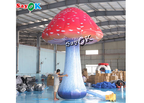 fungo gonfiabile colorato di stampa pieno 16.5ft di 5m con l'aeratore