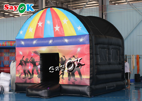 Camera gonfiabile di rimbalzo della migliore della tenda 5m 16.5ft cupola gonfiabile della discoteca con la luce della discoteca
