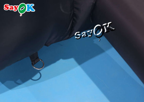 Tenda gonfiabile per esterni ROHS 7.3m 24ft nera Tenda gonfiabile con porta