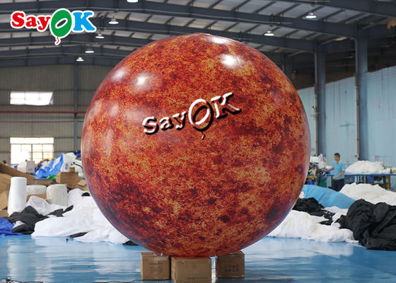 Sun bruciante di illuminazione della fase di concerto esplosione gonfiabile della decorazione di grande per la notte del partito