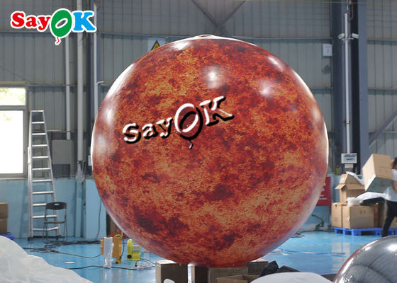 Sun bruciante di illuminazione della fase di concerto esplosione gonfiabile della decorazione di grande per la notte del partito