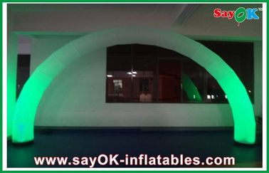 decorazione d'accensione principale gonfiabile di 3m, arco dell'entrata di illuminazione di eventi LED