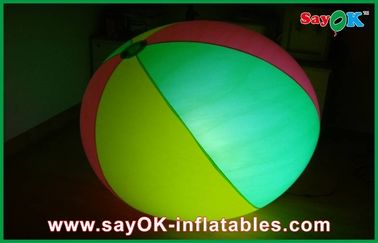 decorazione gonfiabile di illuminazione della palla del diametro di evento di 2m con illuminazione del LED
