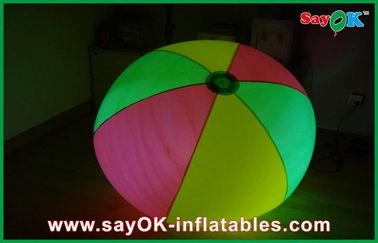 decorazione gonfiabile di illuminazione della palla del diametro di evento di 2m con illuminazione del LED