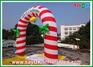 Le decorazioni gonfiabili di festa del PVC, fanno festa l'arco gonfiabile di Natale