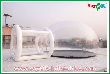 Tenda di campeggio trasparente gonfiabile commerciale della bolla della tenda gonfiabile del globo per Ourdoor