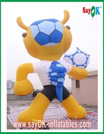 Giochi sportivi personaggi di cartoni animati gonfiabili H3 - 8m PVC Mascotte colorate personaggi di cartoni animati per feste di compleanno