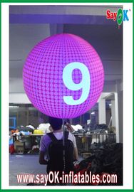 Rosa gonfiabile su misura del pallone dello zaino del diametro 0.8m per annunciare