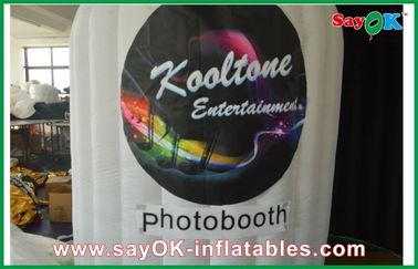 Portatile divertente di Logo Printed Inflatable Photo Booth dei puntelli della cabina della foto per la presa della foto