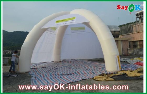 Tenda gonfiabile personalizzata per all' esterno Tenda gonfiabile a prova d' acqua Tenda gonfiabile per l' aria Stoffa Oxford / PVC per attività