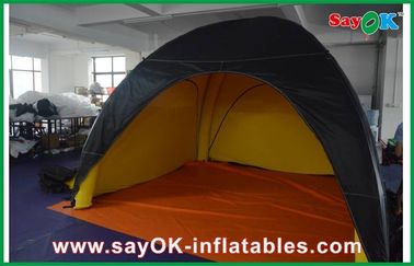 Il nero gonfiabile durevole della tenda di campeggio della tenda dell'aria di Outwell fuori di interno giallo su misura