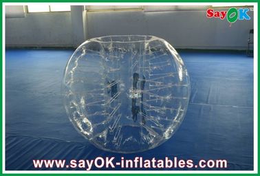 Diametro della sfera gonfiabile durevole trasparente 2M del paraurti per i giochi di sport