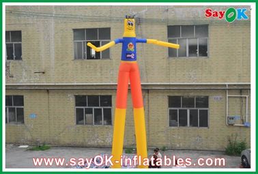 Gonfiabile Air Man Rip-Stop Tessuto in nylon Gonfiabile Air Dancer Resistente al vento Altezza 2M - 8M