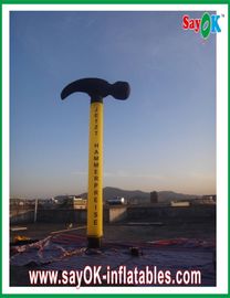 Air Dancer Rental UL / CE Blower Gonfiabile Air Dancer a forma di ascia Panno di nylon Rip-Stop H8m