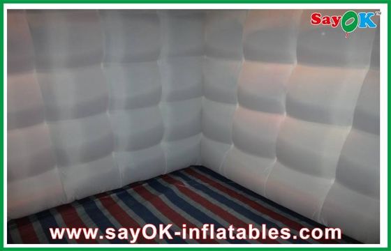 Tenda cinematografica portatile su misura Tenda cubo 8 uomini Tenda gonfiabile Nightclub Tenda gonfiabile per feste Nightclub gonfiabile