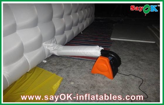 Tenda cinematografica portatile su misura Tenda cubo 8 uomini Tenda gonfiabile Nightclub Tenda gonfiabile per feste Nightclub gonfiabile