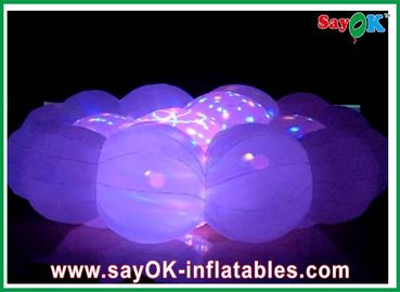 White Party LED palla gonfiabile puntelli nuvola gonfiabile di colore bianco per discoteca