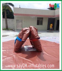Prodotti gonfiabili su ordinazione dei giochi di sport, lottare di sumo gonfiabile del PVC di 0.5mm