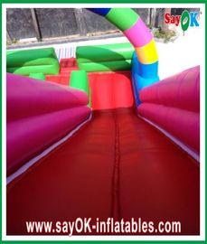 Scivolo gonfiabile e scivolo con tema di pagliaccio della piscina scivolo gonfiabile da buttafuori multicolore per il parco di divertimenti