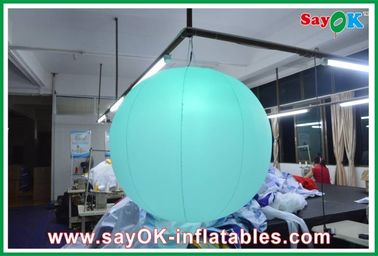 Decorazione gonfiabile di illuminazione del partito variopinto, palla leggera gonfiabile del diametro 2m