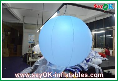 Decorazione gonfiabile di illuminazione del partito variopinto, palla leggera gonfiabile del diametro 2m