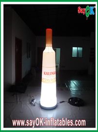 altezza gonfiabile 2M del vino della bottiglia del panno di nylon 190T con le luci principali