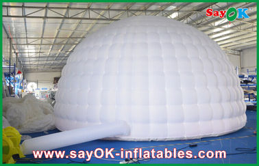 Tenda gonfiabile principale dell'aria delle luci, tenda gonfiabile della cupola del diametro 5m